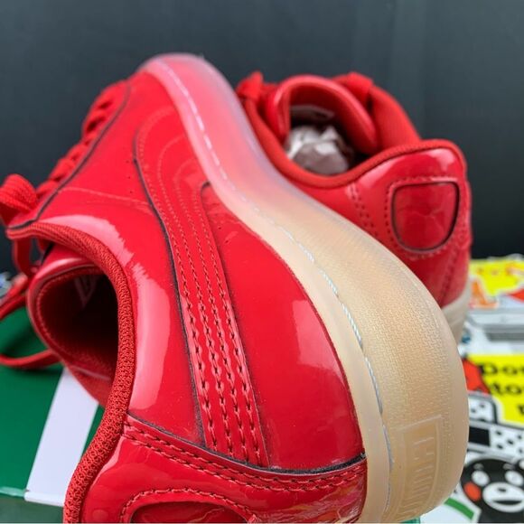 Puma Basket Red Ice Fade 5 Mens / 6.5 Womens - Picture 11 of 14
